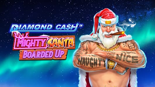 Diamond Link™: Mighty Santa Boarded Up