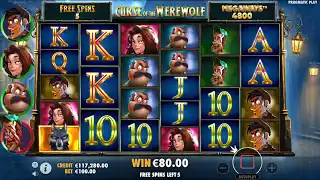 Curse of the Werewolf Megaways