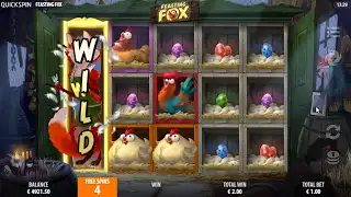 Feasting Fox